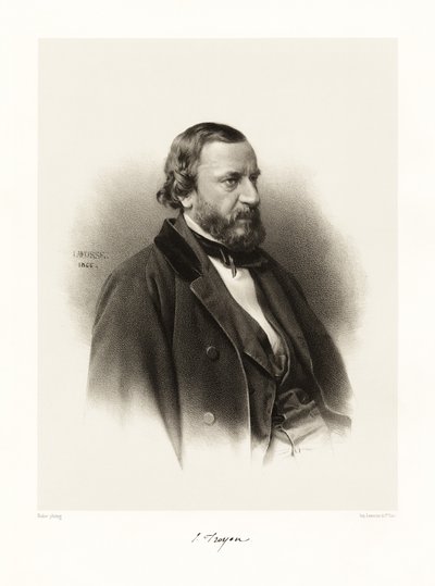 Constant Troyon, 1865-66 da Jean Baptiste Adolphe Lafosse